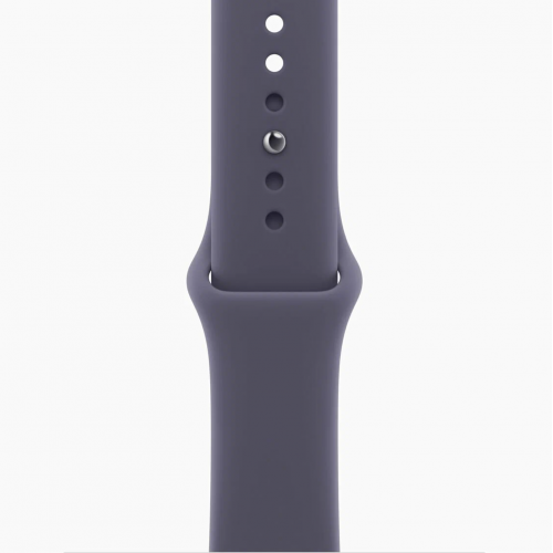 Apple Watch Series 11, 42 мм, Серебристый/Фиолетовый, Sport Band, S/M