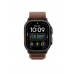 Apple Watch Ultra 4 49mm, Черный титан/Бордовый Alpine Loop (L)