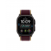 Apple Watch Ultra 4 49mm, Черный титан/Бордовый Trail Loop (M/L)