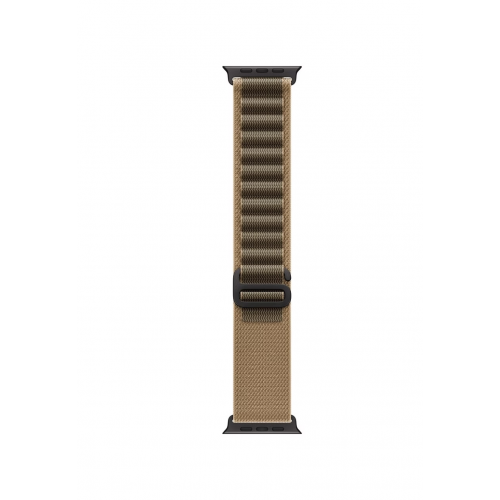 Apple Watch Ultra 4 49mm, Черный титан/Капучино Alpine Loop (L)