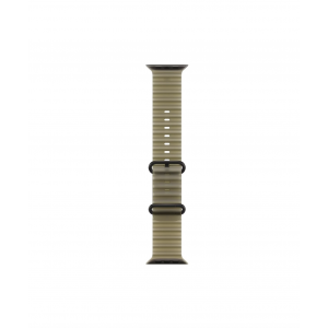 Apple Watch Ultra 4 49mm, Черный титан/Полупрозрачный Ocean Band