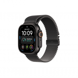 Apple Watch Ultra 4 49mm, Черный титан Milanese Loop (S)