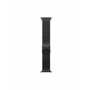 Apple Watch Ultra 4 49mm, Черный титан Milanese Loop (S)