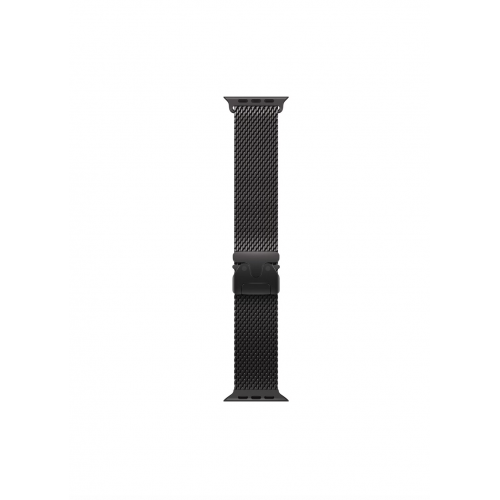 Apple Watch Ultra 4 49mm, Черный титан Milanese Loop (L)