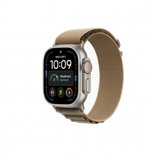 Apple Watch Ultra 4 49mm, Натуральный титан/Капучино Alpine Loop (M)