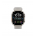 Apple Watch Ultra 4 49mm, Натуральный титан/Белый Ocean Band