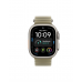 Apple Watch Ultra 4 49mm, Натуральный титан/Полупрозрачный Ocean Band