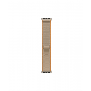 Apple Watch Ultra 4 49mm, Натуральный титан/Песочный Trail Loop (M/L)