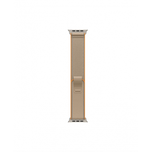 Apple Watch Ultra 4 49mm, Натуральный титан/Песочный Trail Loop (M/L)