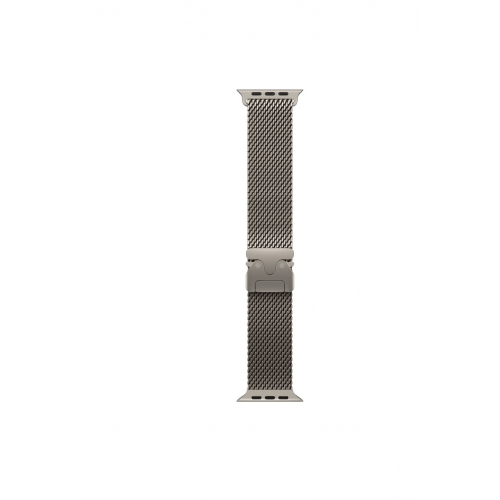 Apple Watch Ultra 4 49mm, Натуральный титан Milanese Loop (L)