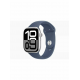 Apple Watch Series 10, 42 мм, S/M, Серебристый/Деним Sport Band