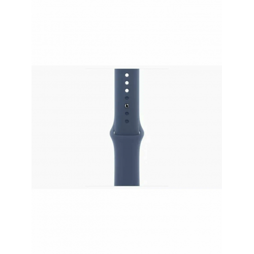 Apple Watch Series 10, 42 мм, S/M, Серебристый/Деним Sport Band
